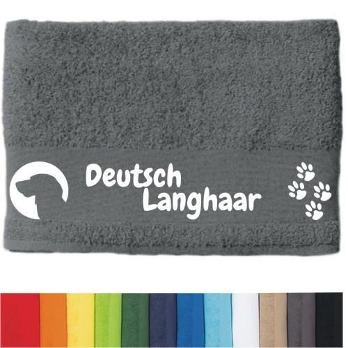 DOG - Handtuch "Deutsch Langhaar" selbst gestalten bei ANFALAS