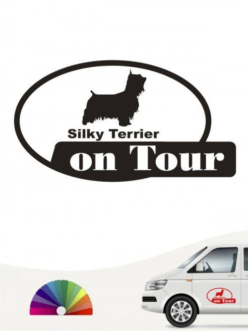 Hunde-Autoaufkleber Australian Silky Terrier 9 von Anfalas.de